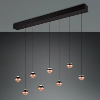 Piekaramā lampa ORBIT, 8x8W, 8x960lm, 2300+3000+4000K