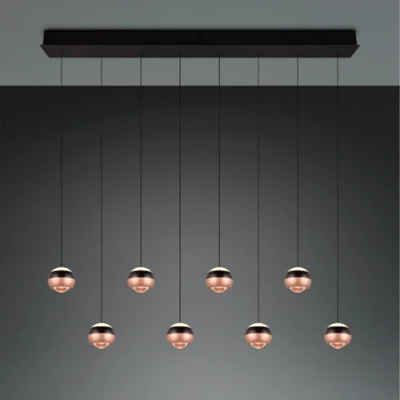 Piekaramā lampa ORBIT, 8x8W, 8x960lm, 2300+3000+4000K