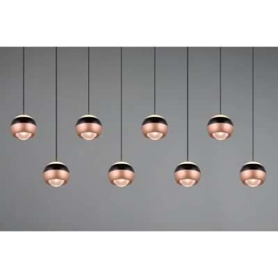 Piekaramā lampa ORBIT, 8x8W, 8x960lm, 2300+3000+4000K