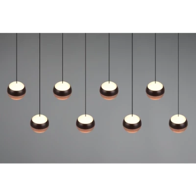 Piekaramā lampa ORBIT, 8x8W, 8x960lm, 2300+3000+4000K