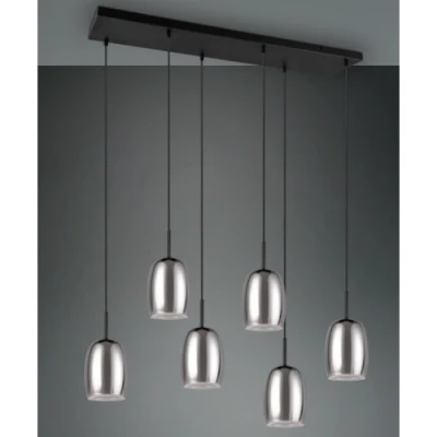 Piekaramā lampa BARRET, excl. 6xE14, max 10W