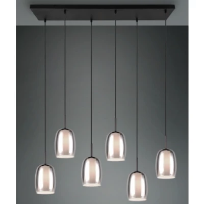 Piekaramā lampa BARRET, excl. 6xE14, max 10W