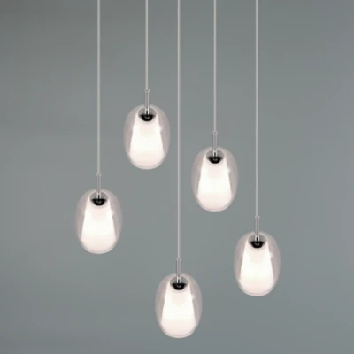 Piekaramā lampa BARRET, excl. 5xE14, max 10W