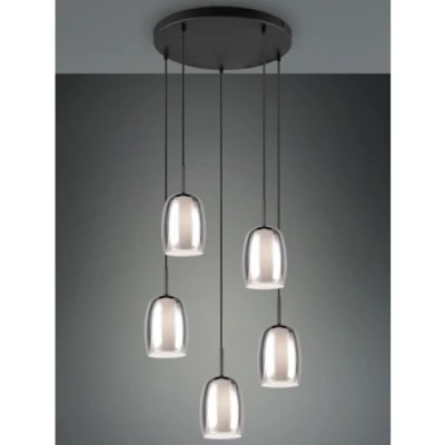 Подвесной светильник BARRET, excl. 5xE14, max 10W
