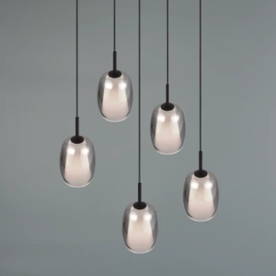 Подвесной светильник BARRET, excl. 5xE14, max 10W