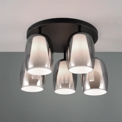 Griestu lampa BARRET, excl. 5xE14, max 10W