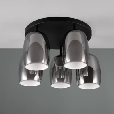 Griestu lampa BARRET, excl. 5xE14, max 10W