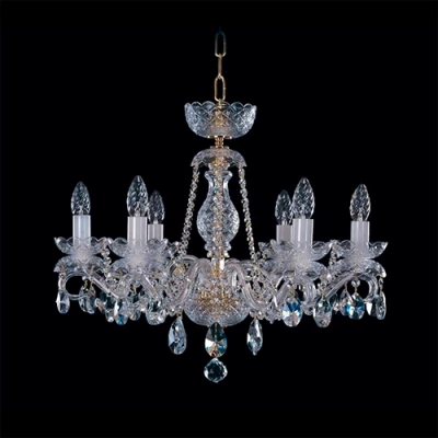 Ekskluzīva čehu kristāla lustra L163/6/42