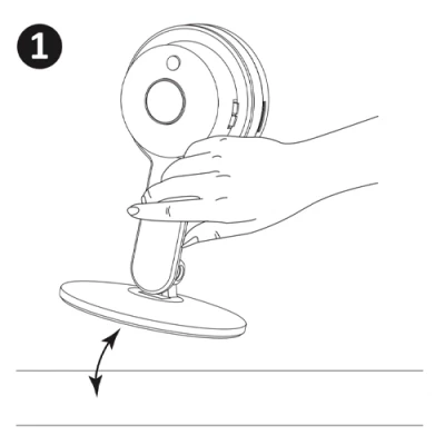 Камера видеонаблюдения с датчиком движения для помещений Wi-Fi SMART CAMERA COSMO W1 MINI TUYAsmart