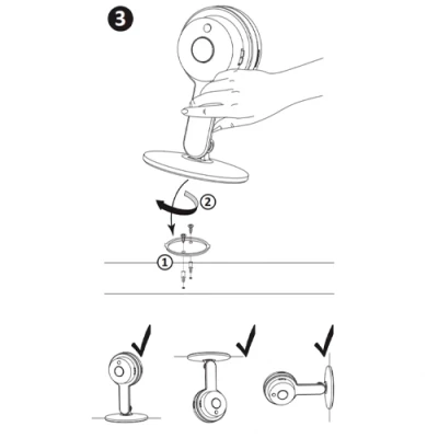 Камера видеонаблюдения с датчиком движения для помещений Wi-Fi SMART CAMERA COSMO W1 MINI TUYAsmart