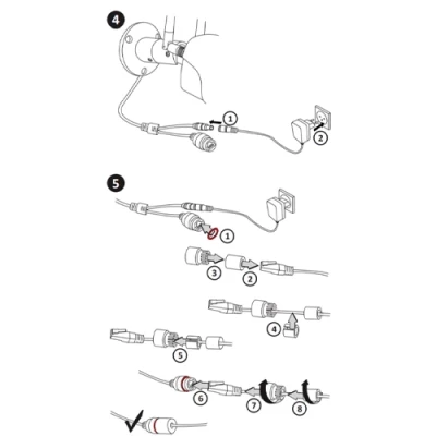 Уличная камера видеонаблюдения с датчиком движения Wi-Fi SMART CAMERA COSMO Z2 TUYAsmart