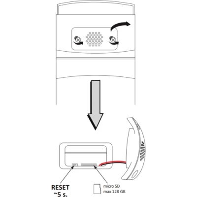 Уличная камера видеонаблюдения с датчиком движения Wi-Fi SMART CAMERA COSMO Z2 TUYAsmart