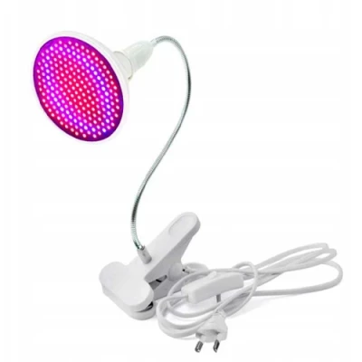 LED Fito gaismeklis ar klipsi augiem un stādiem 20W, 900Lm, 200LED