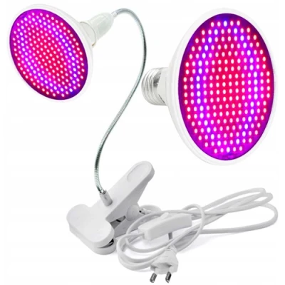 LED Fito gaismeklis ar klipsi augiem un stādiem 20W, 900Lm, 200LED