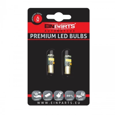 LED лампы BA9S, 6000K, 9-16V