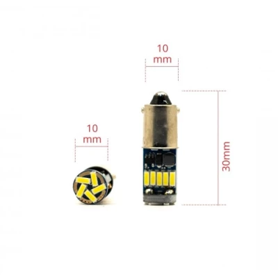 LED лампы BA9S, 6000K, 9-16V