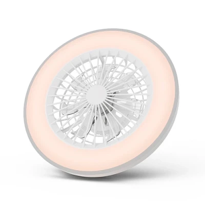 LED Griestu lampa ar ventilatoru un pulti Whitney-S, 48W, 5200lm, CCT
