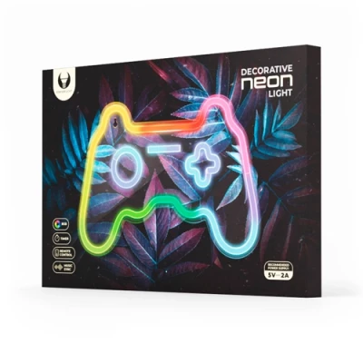 LED Neona gaismas izkārtne - GAMEPAD
