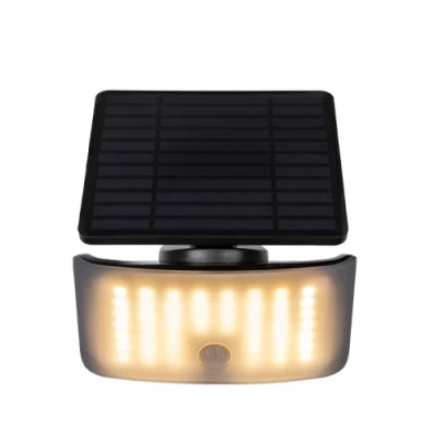 LED Fasādes gaismeklis ar saules bateriju RALE, 7W, 6500K, 750Lm, IP54