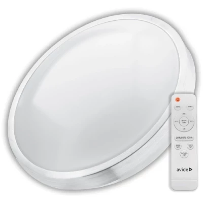 LED Ceiling light with remote control Oyster Pandora, 48W, CCT, 3100Lm, IP20