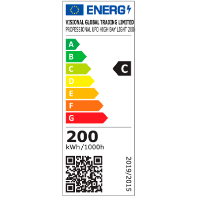 LED промышленный 200W светильник UFO 32000Lm, 4000К, IP66 Professional