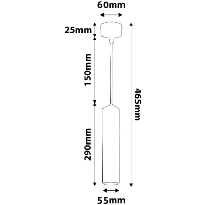 LED Подвесной светильник ROPE, excl. GU10, max 50W, IP20