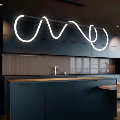 Exclusive hanging lamp NEON FLEX, 5mx20W, 5mx1460Lm, 3000K