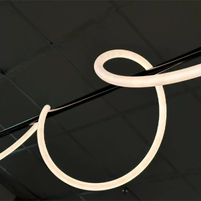 Exclusive hanging lamp NEON FLEX, 5mx20W, 5mx1460Lm, 3000K