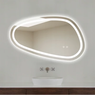 Spogulis ar LED apgaismojumu, 80x45 cm, 8.5W, Silti - neitrāli - auksti balts, IP44