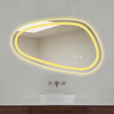 Spogulis ar LED apgaismojumu, 80x45 cm, 8.5W, Silti - neitrāli - auksti balts, IP44