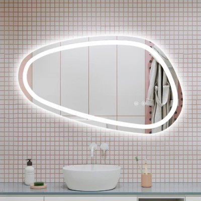 Spogulis ar LED apgaismojumu, 80x45 cm, 8.5W, Silti - neitrāli - auksti balts, IP44