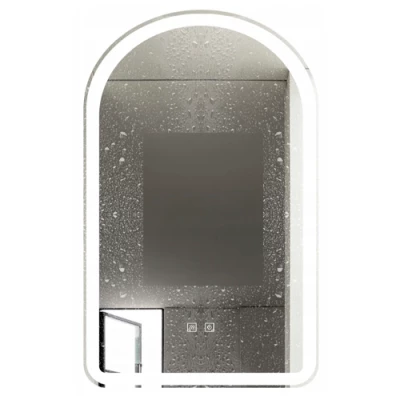 Spogulis ar LED apgaismojumu, 50x80 cm, 10W, Silti - neitrāli - auksti balts, IP44