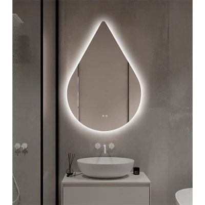 Spogulis ar LED apgaismojumu, 60x90 cm, 9.75W, Silti - neitrāli - auksti balts, IP44