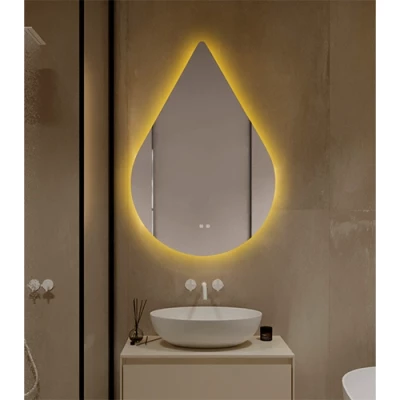 Spogulis ar LED apgaismojumu, 60x90 cm, 9.75W, Silti - neitrāli - auksti balts, IP44