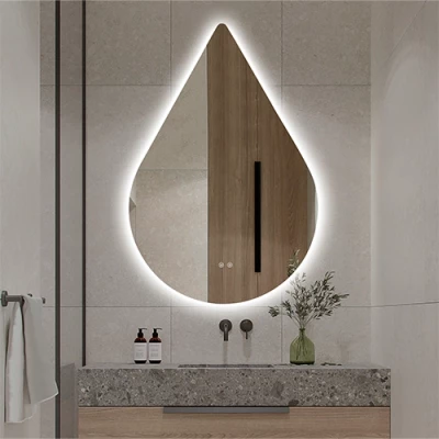 Spogulis ar LED apgaismojumu, 60x90 cm, 9.75W, Silti - neitrāli - auksti balts, IP44