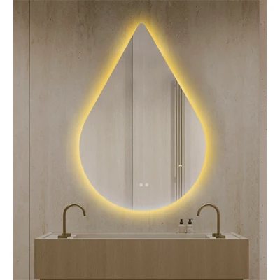 Spogulis ar LED apgaismojumu, 60x90 cm, 9.75W, Silti - neitrāli - auksti balts, IP44