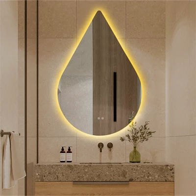 Spogulis ar LED apgaismojumu, 60x90 cm, 9.75W, Silti - neitrāli - auksti balts, IP44