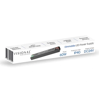 Диммируемый LED Блок питания 24V, 2.5A, 60W, IP40