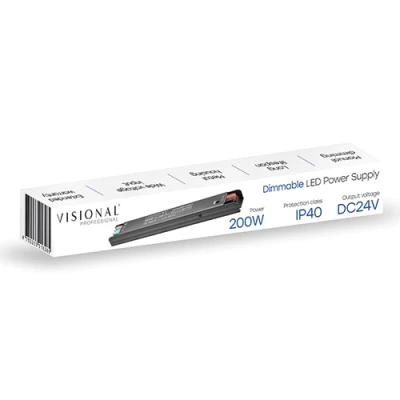 Диммируемый LED Блок питания 24V, 8.33A, 200W, IP40