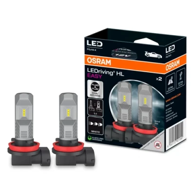 LED bulbs H8-H11-H16, 8W, 6000K, LEDriving HL EASY series