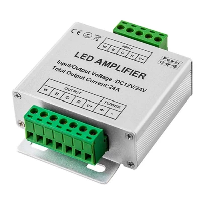 RGB Power Amplifier DC12V-24V, 4x6A, 24A, RGBW