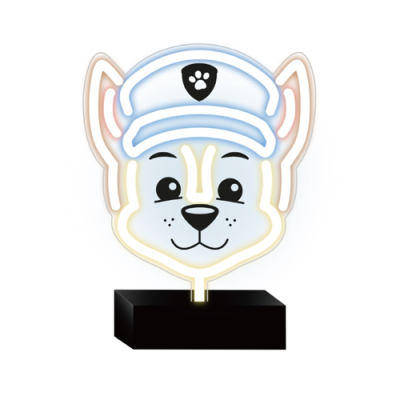 LED Neona gaismas izkārtne uz statīva - PAW PATROL CHASE