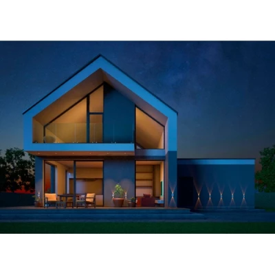 LED Facade luminaire LUNARIX 4W, 400Lm, CCT, IP54