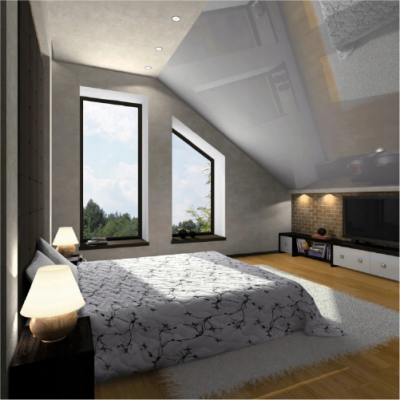 LED iebūvējams gaismeklis 3W , 5W , 7W, 3000K, 4000K, 6500K, 430 lm, 60°, balts, kvadrāta forma