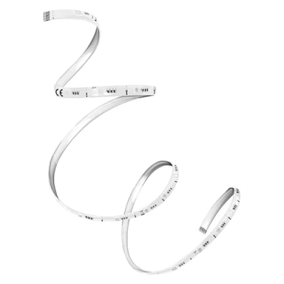 LED lente TV fona apgaismojumam ar audio uztvērēju, 2m, 1.8W, IP20, RGB