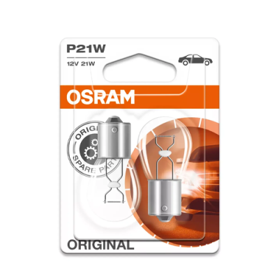 Halogēna spuldze P21W, 21W, 12V, 460lm, ORIGINAL