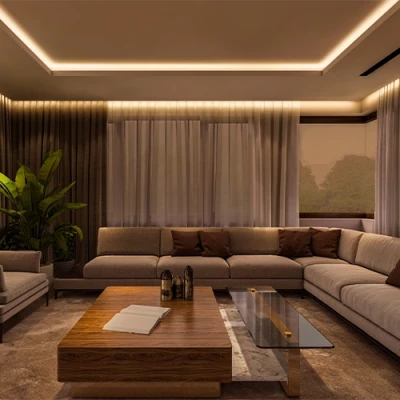 LED COB strip 1.5m, 5W/m, 3000K, IP20