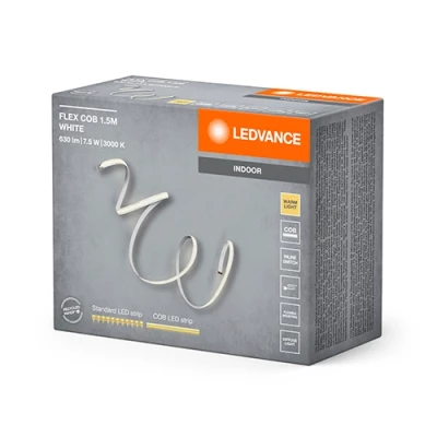 LED COB strip 1.5m, 5W/m, 3000K, IP20