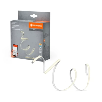 Viedā LED COB lente 5m, 3.6W/m, 2700-6500K, IP20