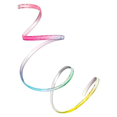 Viedā LED COB lente ar pulti 5m, 7W/m, RGB, IP20